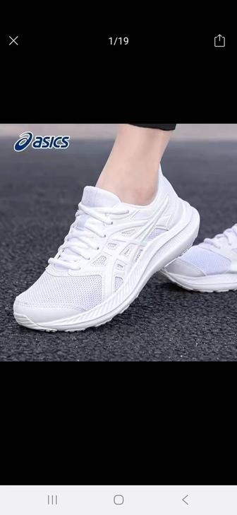 Летние кроссовки ASICS ортопедические отличного качества