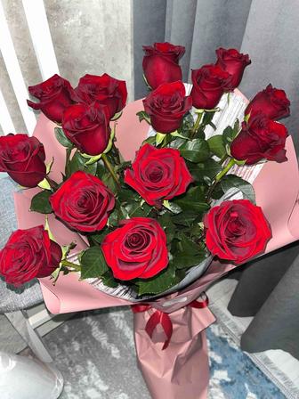 Букет роз , 15 метровых
