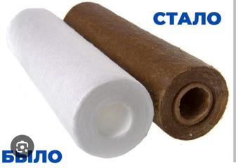 Замена фильтра для воды картриджи диагностика профилактика фильтра