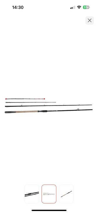 Продам Удилище NAUTILUS Zenon feeder ZF12HHQ 50 г-150 г 3.6 м