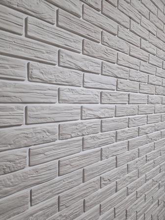 Купить декоративный гипсовый кирпич с ровными углами в Алматы