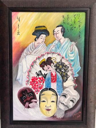 Картина ручной работы