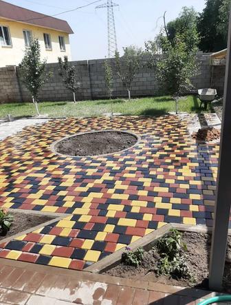 Укладка брусчатки