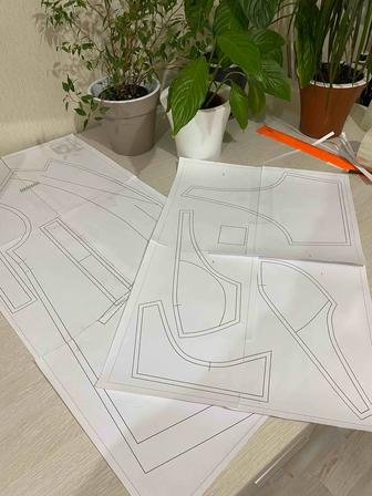 Разработка лекал и оцифровка