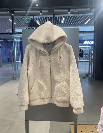 Adidas sherpa jacket (тедди)