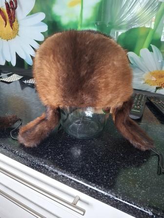 Продам шапку норковую