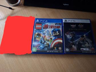 Диски Playstation 4 и 5
