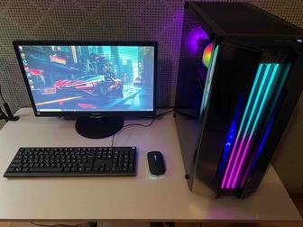 Компьютер игровой монитор i5-6500/16Гб/RX 580 8GB/SSD