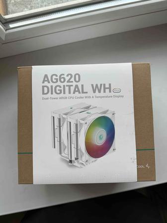 Кулер для процессора DEEPCOOL AG620 DIGITAL WH ARGB