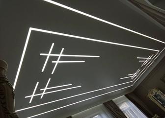 Кермелі төбелер Натяжные потолки