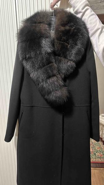 Пальто кашемировое