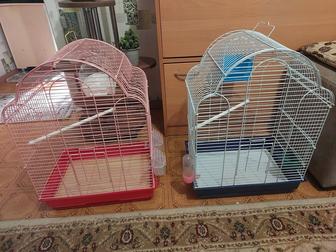 Клетки большие 2 штук для попугаев