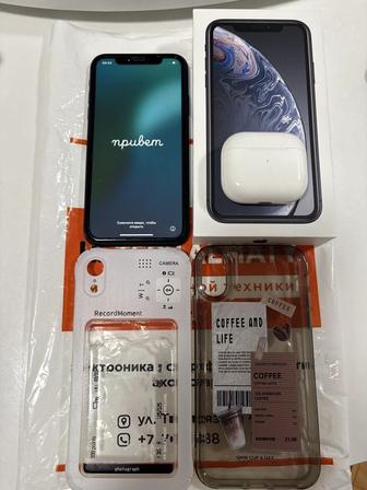 iPhone XR 64GB AirPods 3 Айклауд удален Идеальное состояние