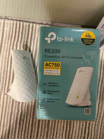 усилитель сигнала wi-fi tp-link RE200