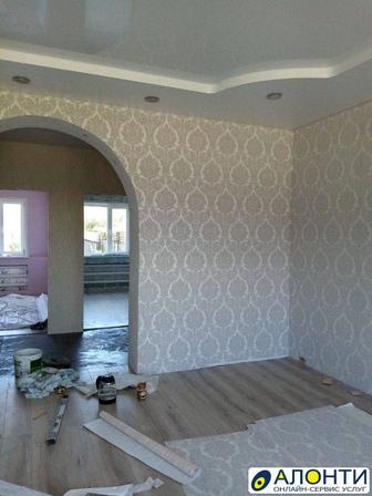 Поклейка Обоев,плинтусов и многое другое