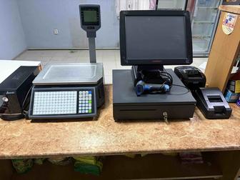 Продам комплект УМАГ ( моноблок, сканер штрих кодов)