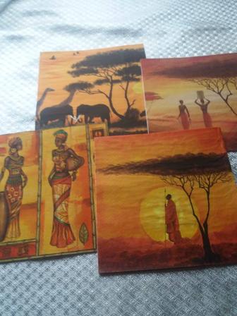 Декупажные салфетки (14 шт)