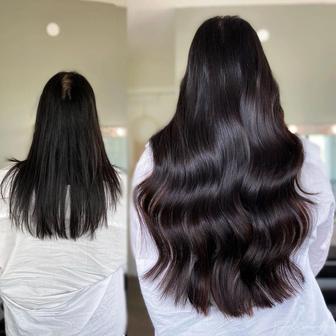 Наращивание волос безопасное