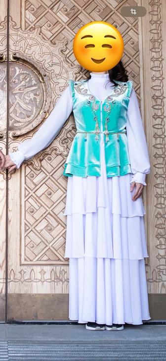 Платье с қажекей