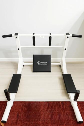 Новый Турник 3 в 1 Absolute Champion белый цвет