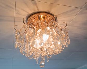 Люстра хрустальная