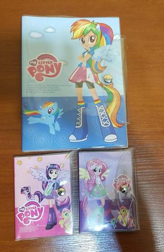 Набор блокнотов по My Little Pony.