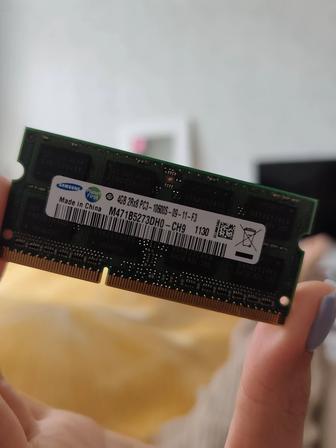 Оперативная память DDR3 4GB SO-DIMM 1333 mhz Pc-10600