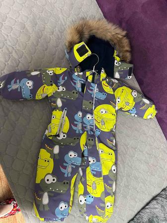 Детский зимний комбинезон новый