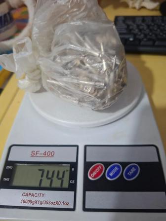 Серебро техническоена лом