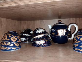 Посуда пиала и заварник наборами