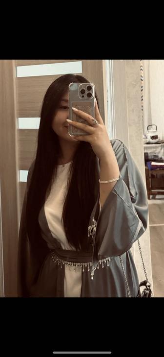 Элегантная вечерняя абайка