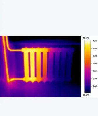 Услуги тепловизора, поиск утечки