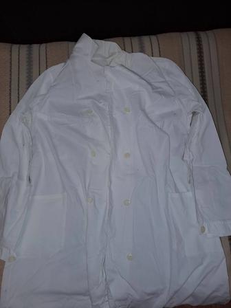 Белые халаты 48-54 размера