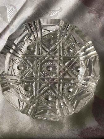 Хрусталь пепельница , ваза