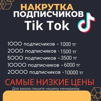 Накрутка подписчиков