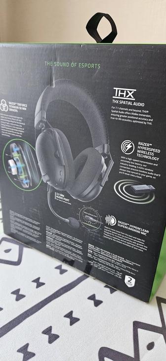 Продам беспроводные наушники Razer Blackshark v2 pro.