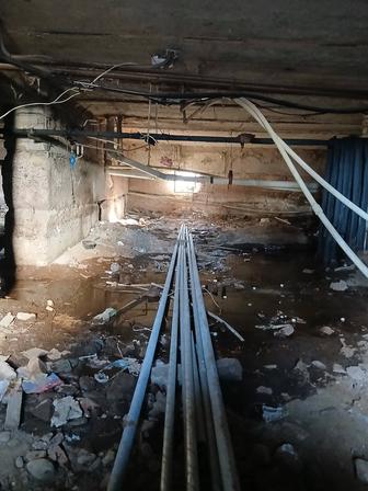 Очистка подвала