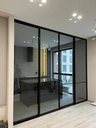 Лофт перегородка межкомнатная