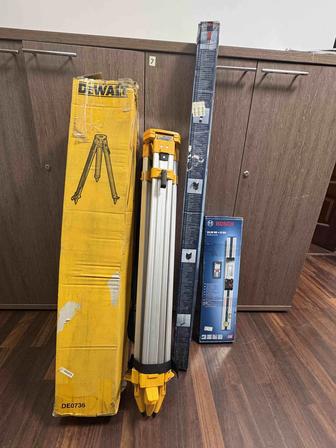 Алюминиевый штатив DeWALT для лазерных уровней, лазерный дальномер Bosch