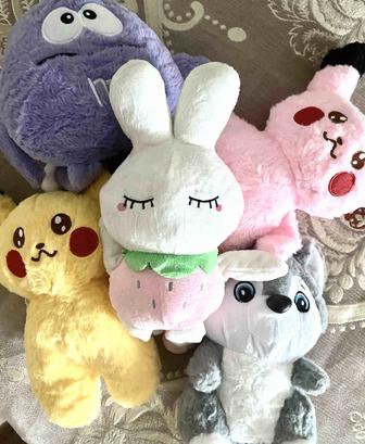 Мягкие игрушки для хватайка