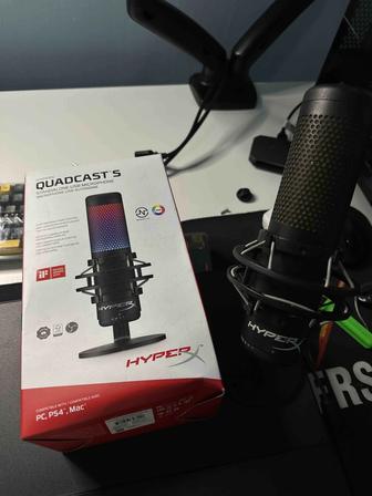 Микрофон HyperX Quadcast S