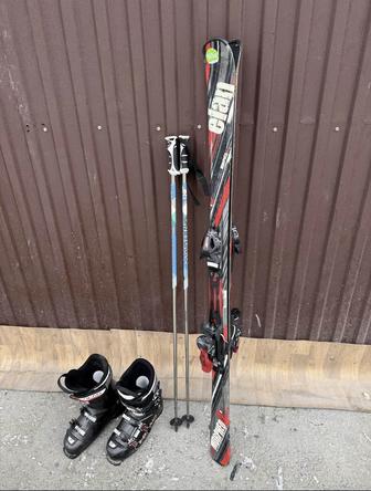 Комплект Лыжи,ботинки,палки