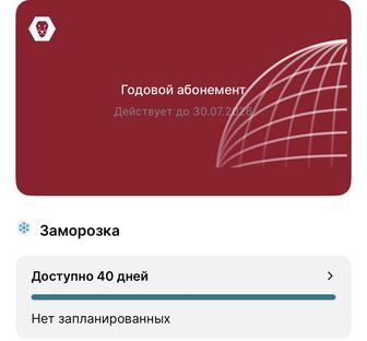 Invictus Samal годовой абонемент