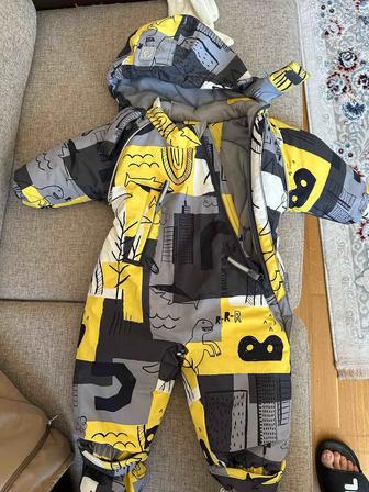 Зимний комбинезон Crockid, размер 62-68