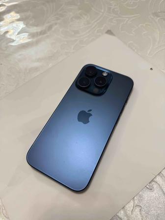 iPhone 15 Pro Blue Titanium