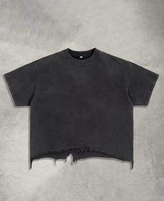 Футболка мужская темно серый новый