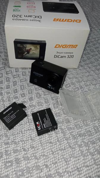 Экшн-камера Digma DiCam 320. 4К.