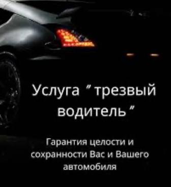 Трезвый водитель