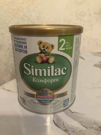 Детская смесь симилак (Similac) 2 комфорт