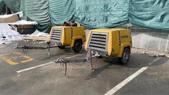 Компрессор в аренду для строительных и дорожных работ.